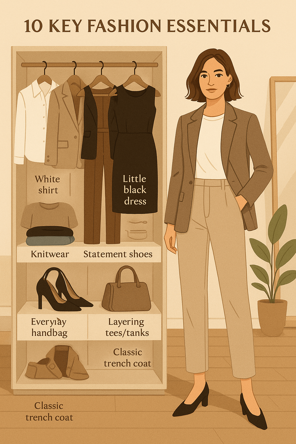 10 Wardrobe Essentials Every Stylish Woman Needs in 2025