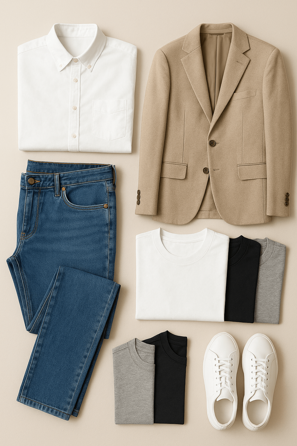 5 Outfit Esensial yang Bisa Dipadupadankan Jadi Puluhan Gaya
