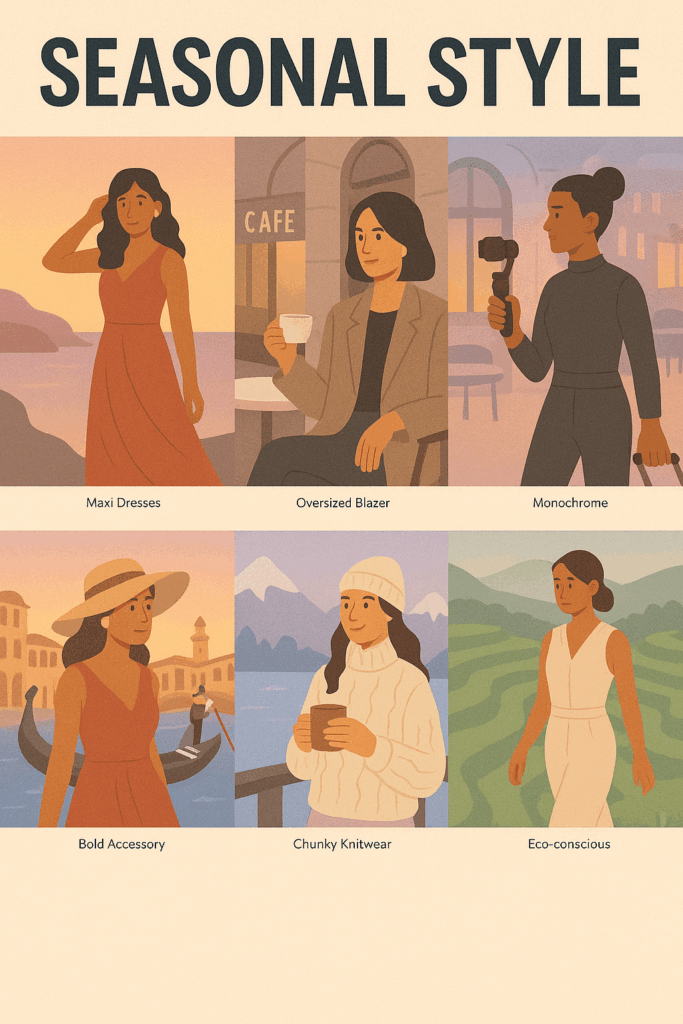 6 Fashion-Forward Looks Redefining How We Capture Travel Moments