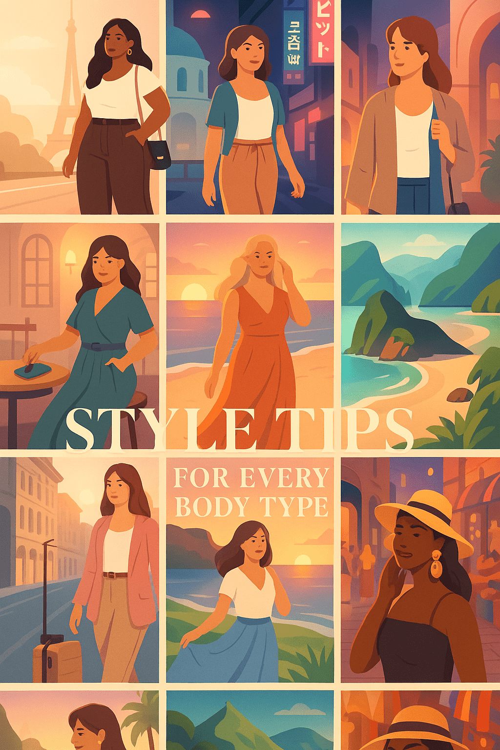 9 Game-Changing Fashion Hacks for Different Body Types to Elevate Your Travel Photos